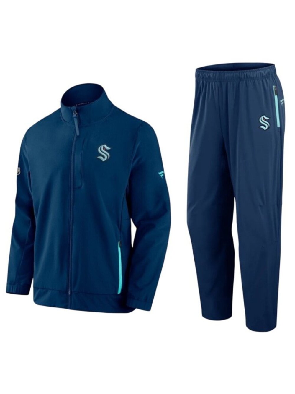 Fanatics Seattle Kraken Authentic Pro Rink Coaches Set Pants & Jacket Men's Sz M